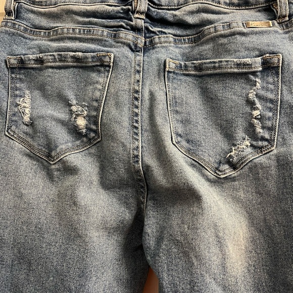 Kan Can for Maurice’s Casual Distressed Boyfriend Jeans in Blue Size 27 xs-s - Picture 5 of 7